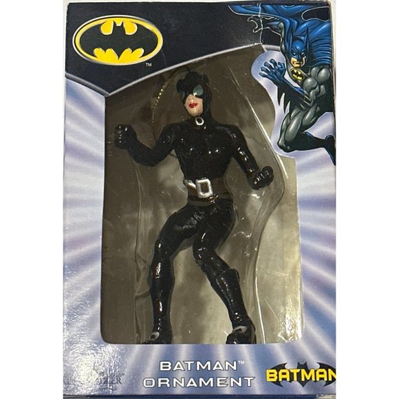 Kurt S. Adler DC Comics Cat Woman Batman Character Christmas Ornament w/Box 4.5" - Picture 1 of 11